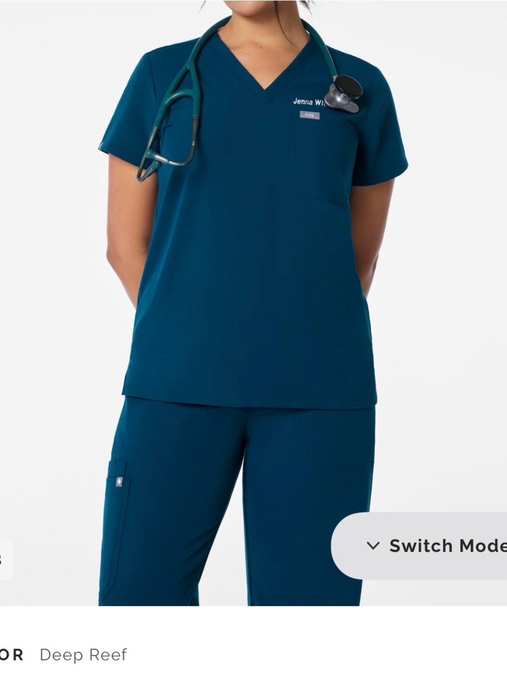 FIGS Catarina scrub top
